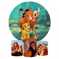 The Lion King -1 Backdrop, Pillow Style with Strong Zipper 