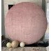 Deluxe Pink Velvet Backdrop, Pillow Style with Strong Zipper 7FT(with frame)