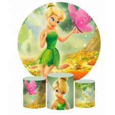 Tinker Bell Backdrop, Pillow Style with Strong Zipper 