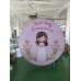 Girls First Holy Communion Backdrop, Pillow Style with Strong Zipper 