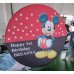 Red Mickey Backdrop, Pillow Style with Strong Zipper 