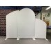 Pure White Backdrop Arched Wall Covers ONLY