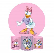 Donald Duck Party Backdrop, Pillow Style with Strong Zipper DD-112