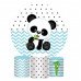 Chinese Panda Backdrop, Pillow Style with Strong Zipper  DD-124