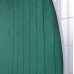 6.5ft Deluxe Green Velvet Backdrop, Pillow Style with Strong Zipper (with frame)